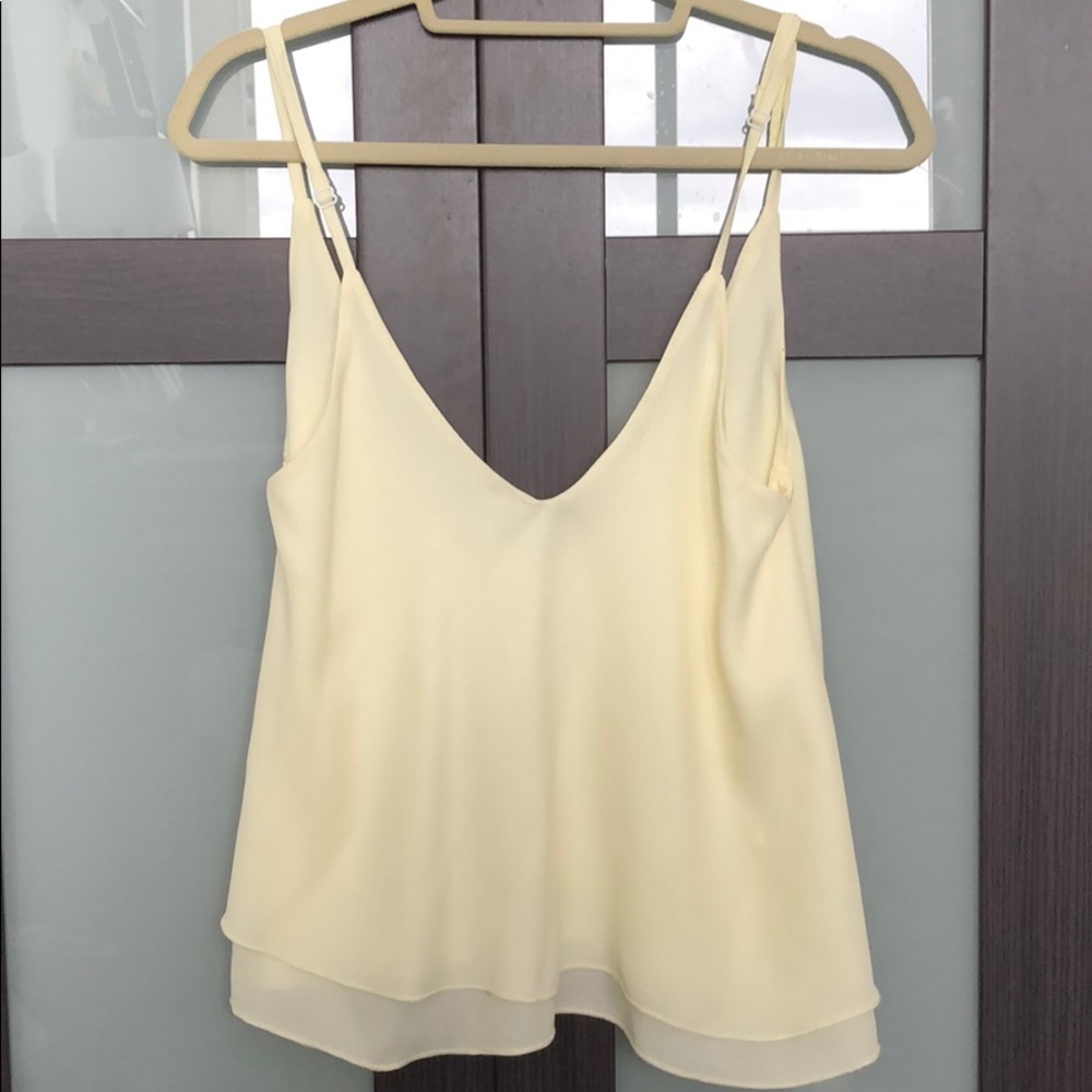 Tobi cream tank top